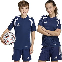 Présentation: Adidas Tiro 26 League Maillot Manches Courtes Enfants - Marine