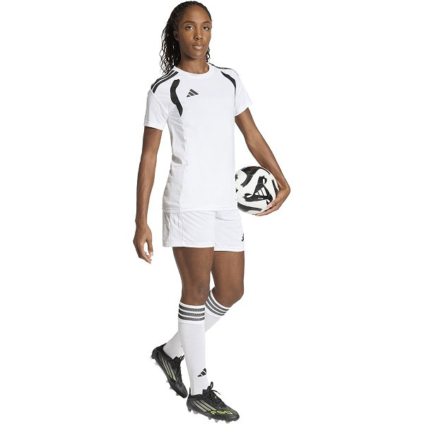 Adidas Tiro 26 League Maillot Manches Courtes Femmes - Blanc