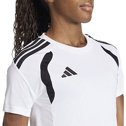 Présentation: Adidas Tiro 26 League Maillot Manches Courtes Femmes - Blanc