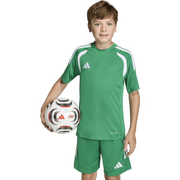 Adidas Tiro 26 League Maillot Manches Courtes Enfants - Vert / Blanc