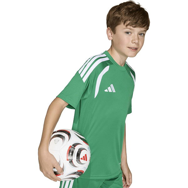 Adidas Tiro 26 League Maillot Manches Courtes Enfants - Vert / Blanc