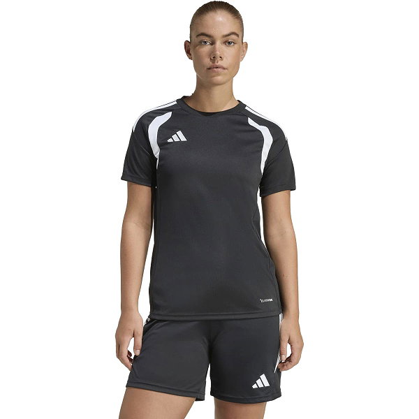 Adidas Tiro 26 League Shirt Korte Mouw Dames - Zwart