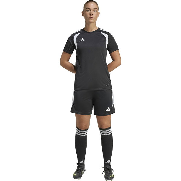 Adidas Tiro 26 League Shirt Korte Mouw Dames - Zwart