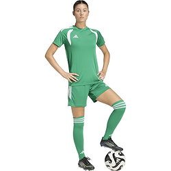 Présentation: Adidas Tiro 26 League Maillot Manches Courtes Femmes - Vert / Blanc