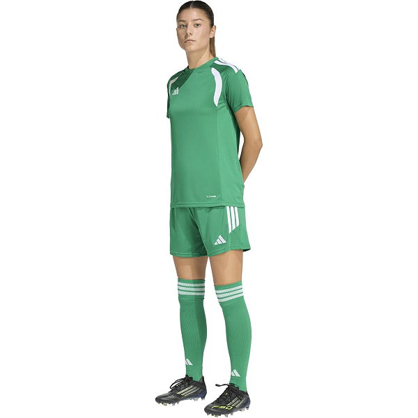 Adidas Tiro 26 League Maillot Manches Courtes Femmes - Vert / Blanc