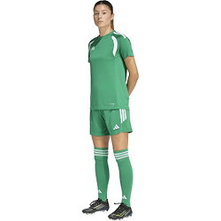 Présentation: Adidas Tiro 26 League Maillot Manches Courtes Femmes - Vert / Blanc
