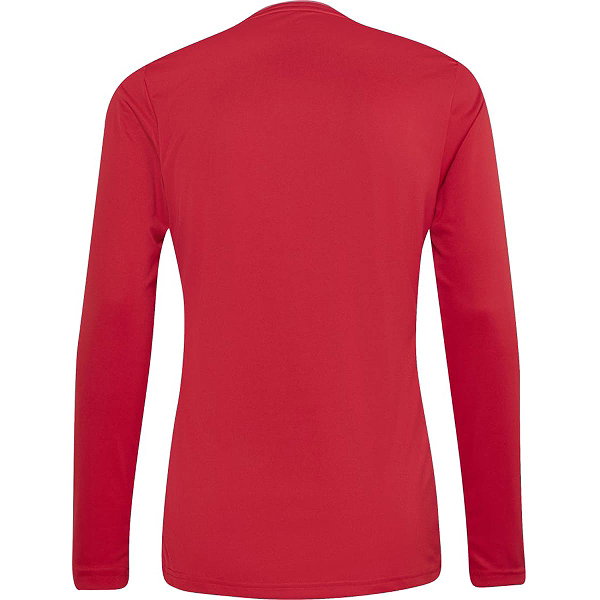 Adidas Entrada 26 Voetbalshirt Lange Mouw Heren - Rood / Wit