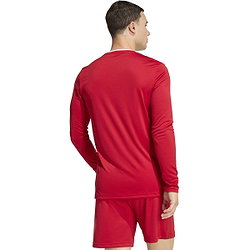 Voorvertoning: Adidas Entrada 26 Voetbalshirt Lange Mouw Heren - Rood / Wit