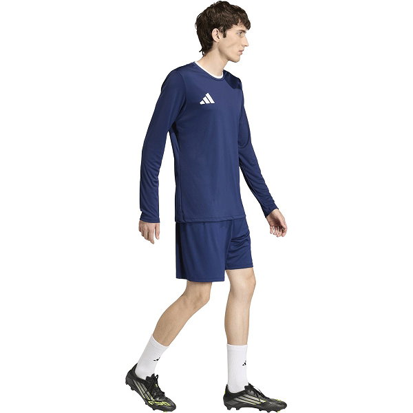 Adidas Entrada 26 Voetbalshirt Lange Mouw Heren - Marine