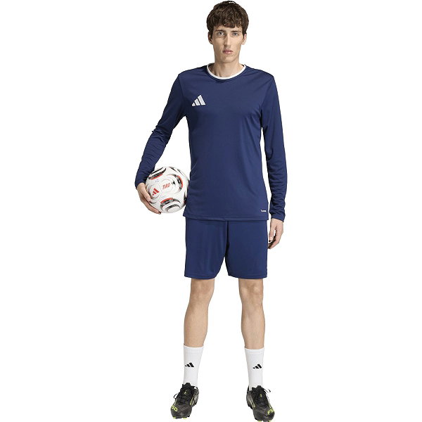 Adidas Entrada 26 Voetbalshirt Lange Mouw Heren - Marine