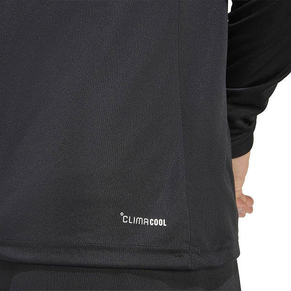 Adidas Entrada 26 Voetbalshirt Lange Mouw Heren - Zwart