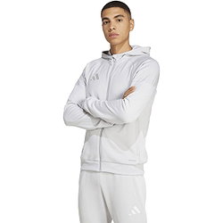 Voorvertoning: Adidas Tiro 25 Sweater Met Kap Heren - Grijs / Wit
