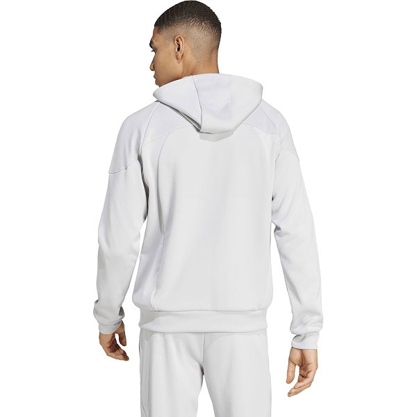 Adidas Tiro 25 Sweater Met Kap Heren - Grijs / Wit