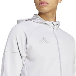 Voorvertoning: Adidas Tiro 25 Sweater Met Kap Heren - Grijs / Wit