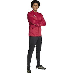 Présentation: Adidas Entrada 26 Veste D'entraînement Hommes - Rouge / Blanc