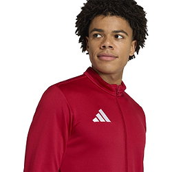 Présentation: Adidas Entrada 26 Veste D'entraînement Hommes - Rouge / Blanc