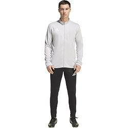 Présentation: Adidas Entrada 26 Veste D'entraînement Hommes - Gris / Blanc