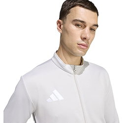 Présentation: Adidas Entrada 26 Veste D'entraînement Hommes - Gris / Blanc