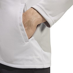 Présentation: Adidas Entrada 26 Veste D'entraînement Hommes - Gris / Blanc