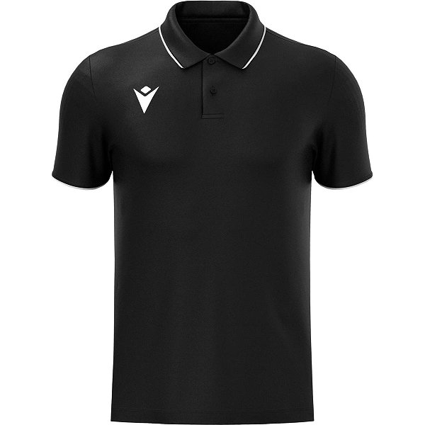 Macron Draco Hero Funktions Poloshirt Herren - Schwarz / Weiß
