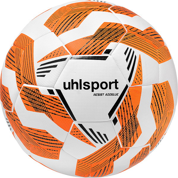 Uhlsport Resist Addglue (Size 4 + 5) Ballon - Gazon Artificiel - Blanc / Orange