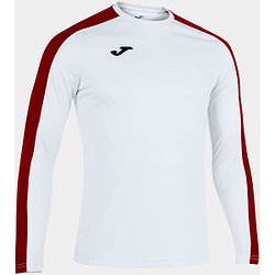 Joma Academy III Maillot À Manches Longues Hommes - Blanc / Rouge