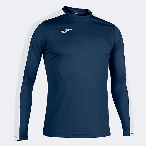 Joma Academy III Voetbalshirt Lange Mouw Heren - Marine / Wit
