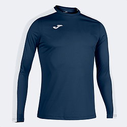 Joma Academy III Maillot À Manches Longues Hommes - Marine / Blanc