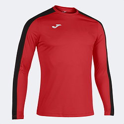 Joma Academy III Trikot Langarm Herren - Rot / Schwarz