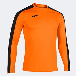 Joma Academy III Trikot Langarm Herren - Orange / Schwarz