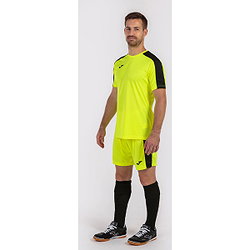 Présentation: Joma Maxi Short Enfants - Jaune Fluo / Noir