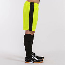 Présentation: Joma Maxi Short Enfants - Jaune Fluo / Noir