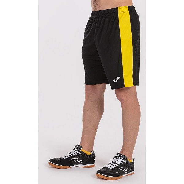 Joma Maxi Shorts Herren - Schwarz / Gelb