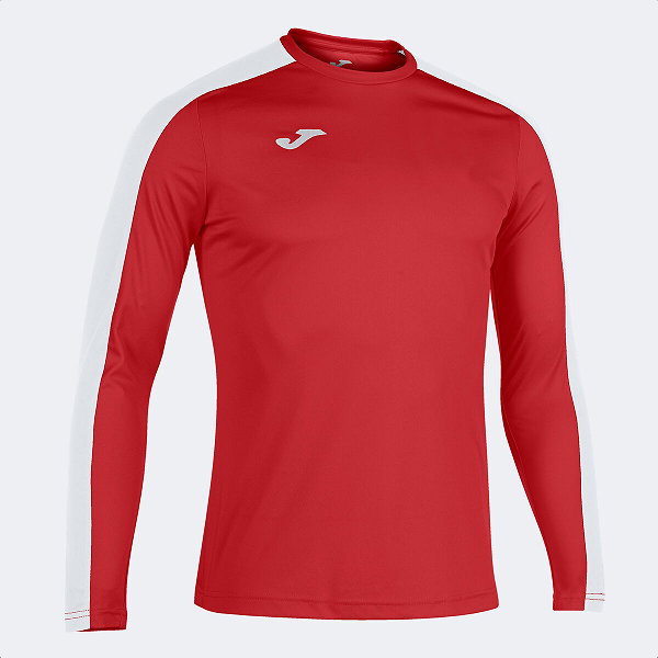 Joma Academy III Trikot Langarm Kinder - Rot / Weiß