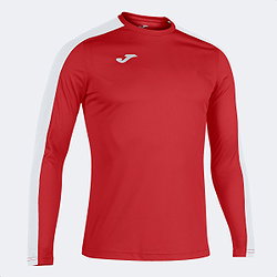 Joma Academy III Voetbalshirt Lange Mouw Kinderen - Rood / Wit