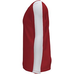 Vorschau: Joma Academy III Trikot Langarm Kinder - Rot / Weiß