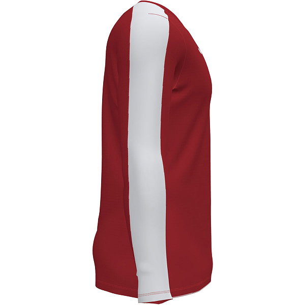 Joma Academy III Trikot Langarm Kinder - Rot / Weiß