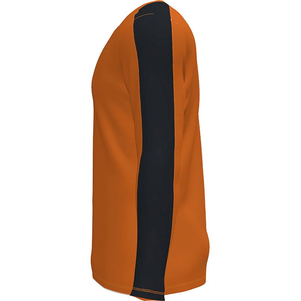 Joma Academy III Trikot Langarm Kinder - Orange / Schwarz