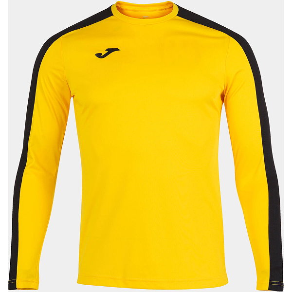 Joma Academy III Trikot Langarm Kinder - Gelb / Schwarz