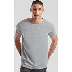 Fruit Of The Loom Iconic T-Shirt Heren - Heather Grey