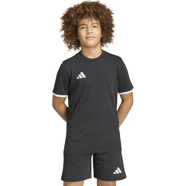 Adidas Entrada 26 T-Shirt Enfants - Noir