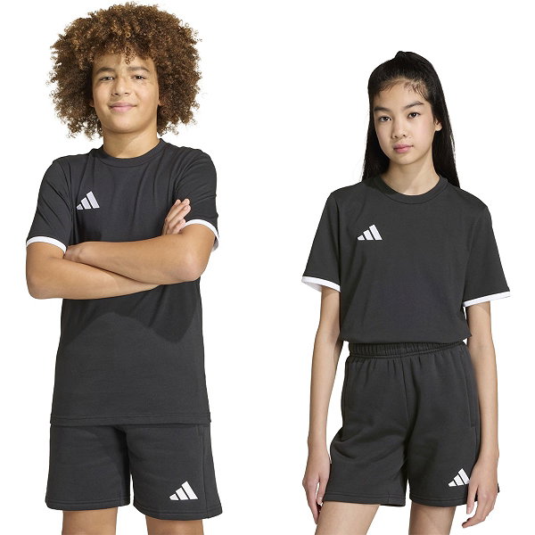 Adidas Entrada 26 T-Shirt Enfants - Noir