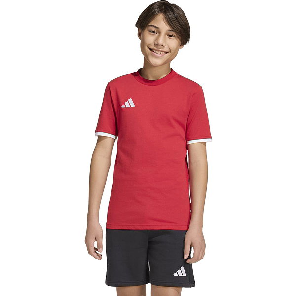 Adidas Entrada 26 T-Shirt Enfants - Rouge