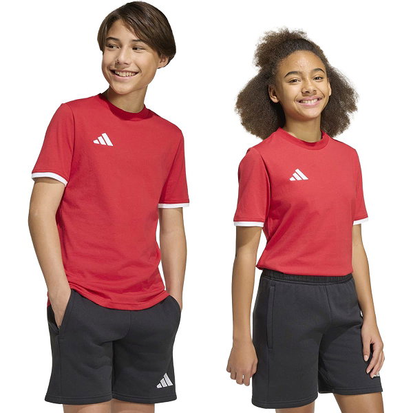 Adidas Entrada 26 T-Shirt Enfants - Rouge