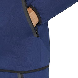 Vorschau: Adidas Tiro Travel Hooded Sweat Full Zip Herren - Marine