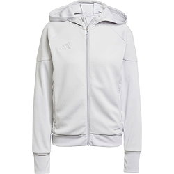 Adidas Tiro 25 Travel Sweater Met Kap Dames - Lichtgrijs