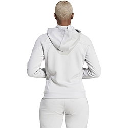 Vorschau: Adidas Tiro 25 Travel Kapuzensweat Damen - Hellgrau