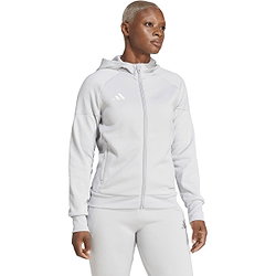Vorschau: Adidas Tiro 25 Travel Kapuzensweat Damen - Hellgrau