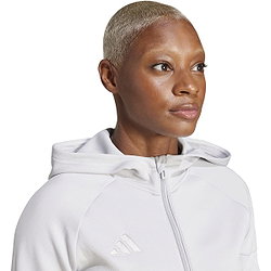 Vorschau: Adidas Tiro 25 Travel Kapuzensweat Damen - Hellgrau