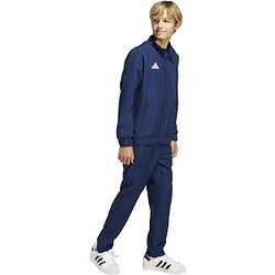 Présentation: Adidas Entrada 26 Pantalon D'entraînement Enfants - Blanc / Noir / Marine